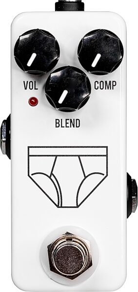 JHS Whitey Tighty Mini Compressor Pedal, New, Action Position Back