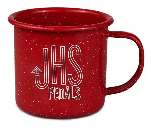 JHS Red Enamel Camper Mug, Main