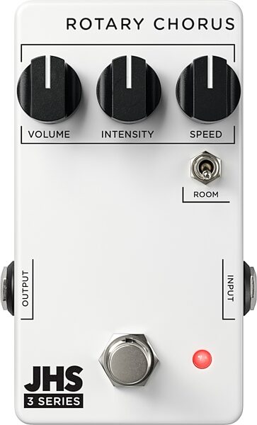 JHS 3 Series Rotary Chorus Pedal, New, Action Position Back