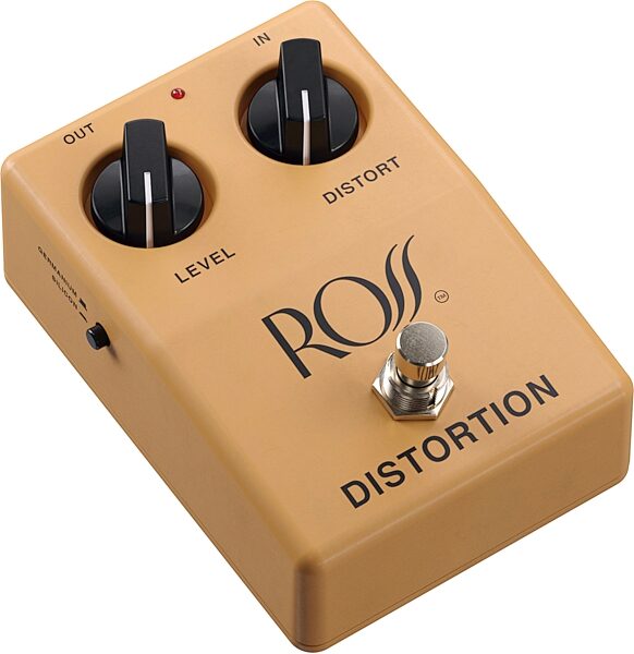 Ross Distortion Pedal, New, Action Position Back