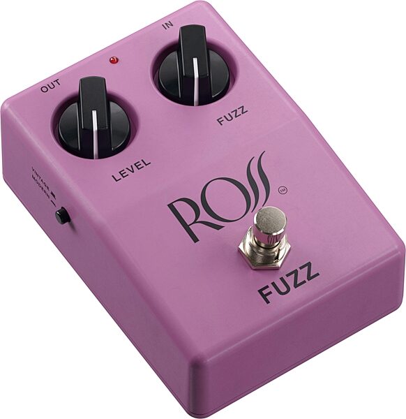 Ross Fuzz Pedal, New, Action Position Back