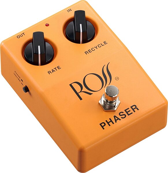 Ross Phaser Pedal, New, Action Position Back