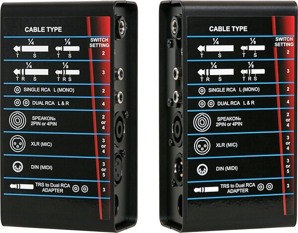 Galaxy Audio JIB/CT Cable Tester, New, Action Position Front
