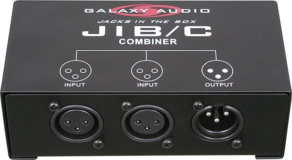 Galaxy Audio JIB/C XLR Combiner, Action Position Front