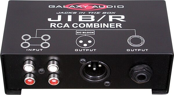 Galaxy Audio JIB/R RCA Combiner, Action Position Back