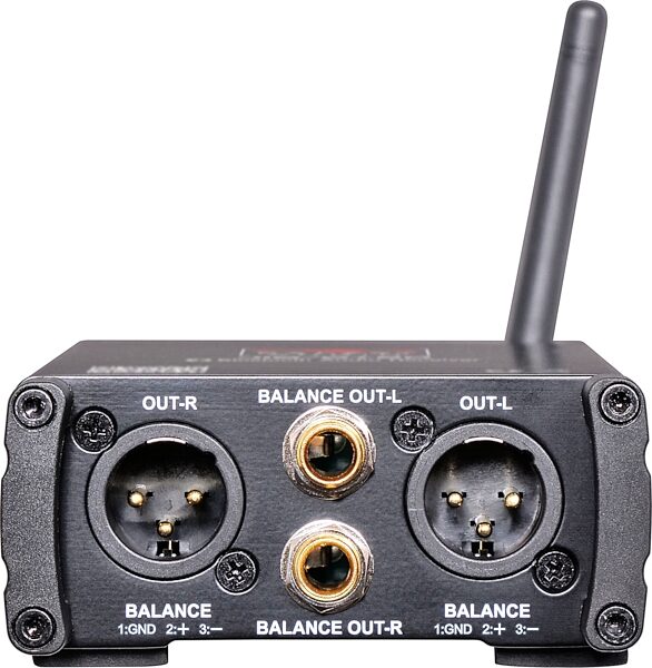 Galaxy Audio JIB/BT8R Stereo Bluetooth Receiver, Action Position Back