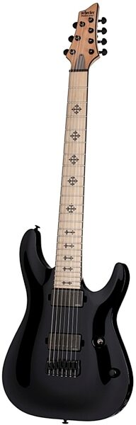 Schecter Jeff Loomis JL7 Electric Guitar, Black