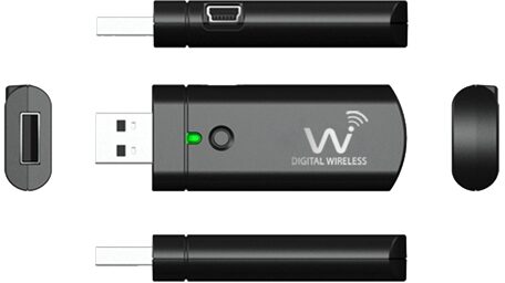 Wi Digital USB AudioLink Stereo Digital Wireless Transmitter, Multiple Views