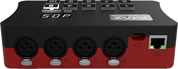 JMAZ Regulator DMX Scene Lighting Controller with Daslight Software, New, Rear