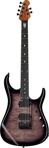 Sterling by Music Man John Petrucci JP150D FM Electric Guitar (with Gig Bag), Purple, Blemished, Action Position Back