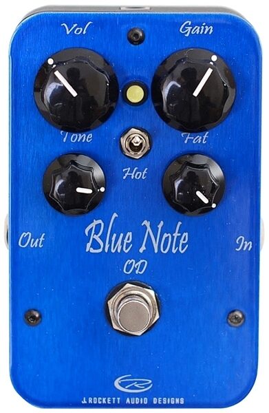 J. Rockett Audio Designs Blue Note Overdrive Pedal, New, Main