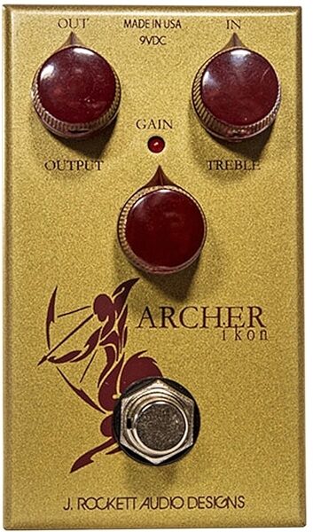 J. Rockett Audio Designs Archer Ikon Overdrive and Boost Pedal, New, Main