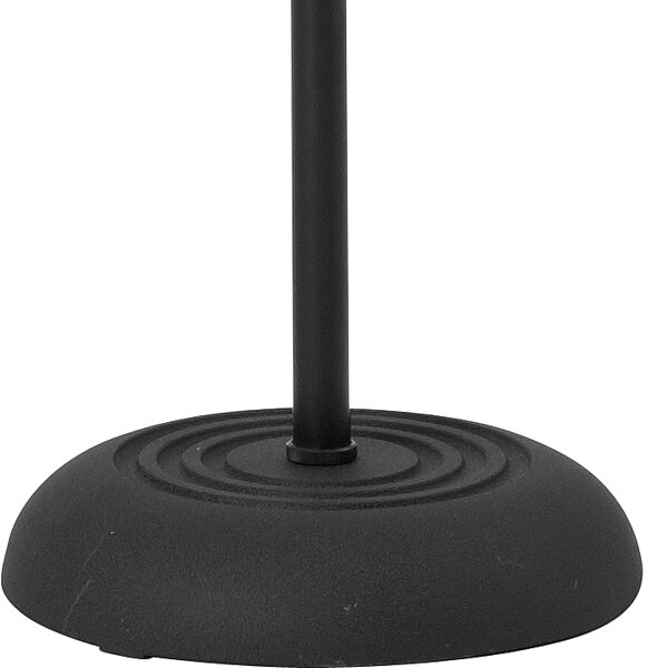 JamStands JSMCRB100 Round Base Microphone Stand, New, Detail Front