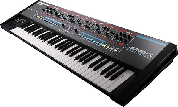 Roland JUNO-X Synthesizer, 61-Key, New, Action Position Back