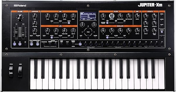 Roland Jupiter-Xm Keyboard Synthesizer, Blemished, Action Position Front