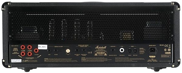 Marshall JVM410HJS Joe Satriani Guitar Amplifier Head, Rear