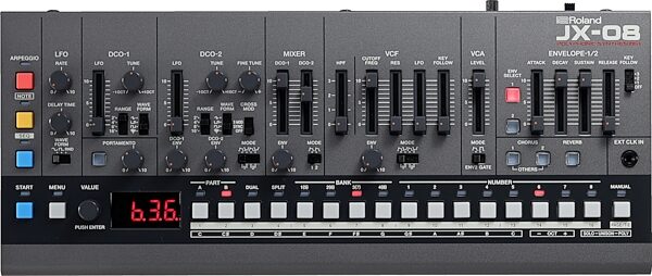 Roland JX-08 Boutique Desktop Synthesizer, New, Main
