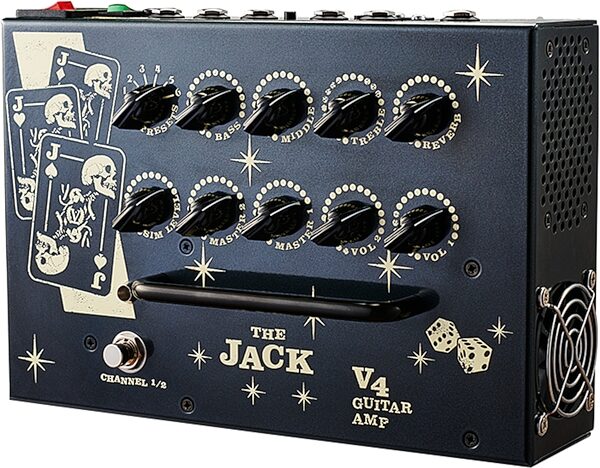 Victory V4 The Jack Pedalboard Amp with Two Notes, New, Action Position Back