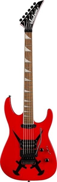 Jackson X Series Soloist SL1ADX Electric Guitar, Red Cross Daggers, Action Position Back