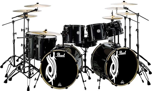 Pearl JJ728 Joey Jordison Limited Edition 8-Piece Double Bass Drum Kit, Main