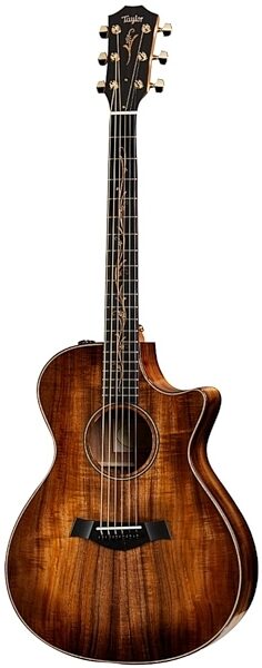 Taylor K22ce Koa Grand Concert Cutaway Acoustic-Electric Guitar, Main