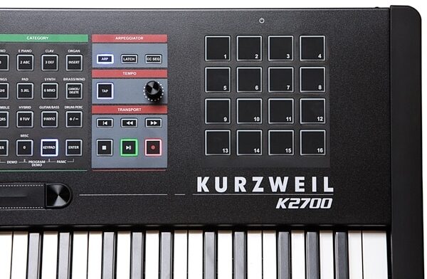 Kurzweil K-2700 Workstation Synthesizer Keyboard, 88-Key, New, view