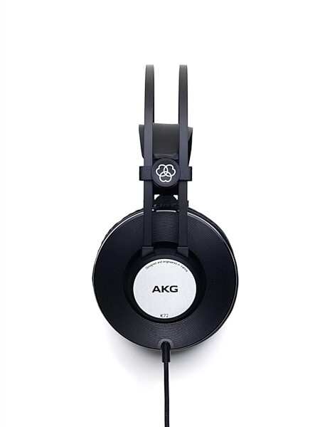 AKG K72 Closed-Back Over-Ear Studio Headphones, New, Profile