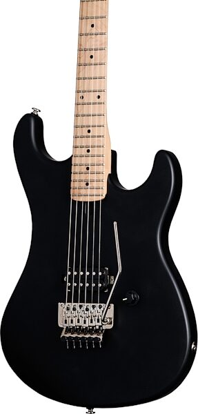 Kramer The 84 Electric Guitar, Intruder Black Satin, Open Box (Very Good), Action Position Back