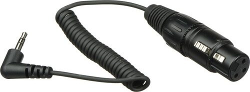 Sennheiser KA 600 XLR to 1/8" Cable, 15 inch, Action Position Front