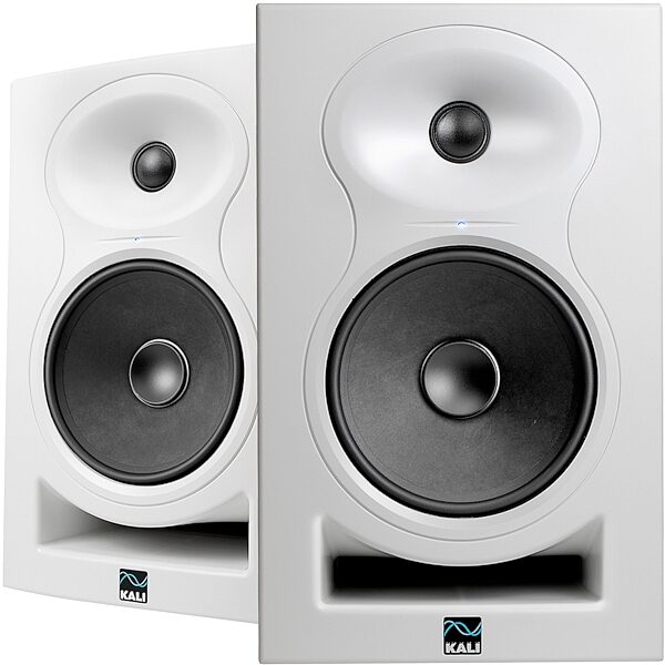 Kali Audio LP-6 V2 Powered Studio Monitor, White, Pair, pack
