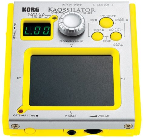 Korg KO1 Kaossilator Dynamic Phrase Synthesizer, Angle View 1