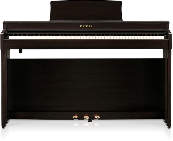 Kawai CN-201 Digital Piano, Rosewood, Action Position Back