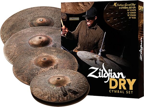 Zildjian K Custom Special Dry Cymbal Pack, New, Action Position Back