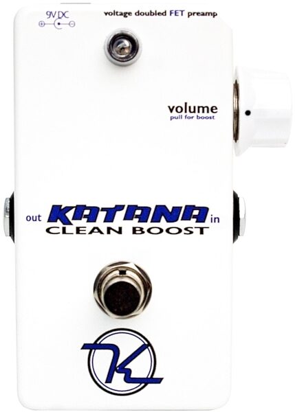 Keeley Katana Clean Boost Pedal, Main