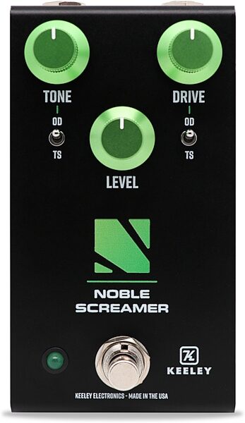 Keeley Noble Screamer Overdrive and Boost Pedal, New, Action Position Back