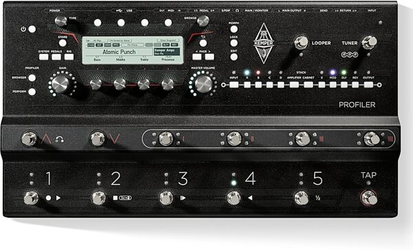 Kemper Profiler Stage MK2 Floorboard Amp Modeler, New, Action Position Back