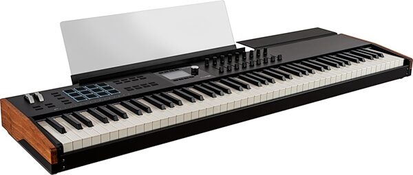 Arturia KeyLab 88 MK3 USB MIDI Controller Keyboard, Black, Action Position Back