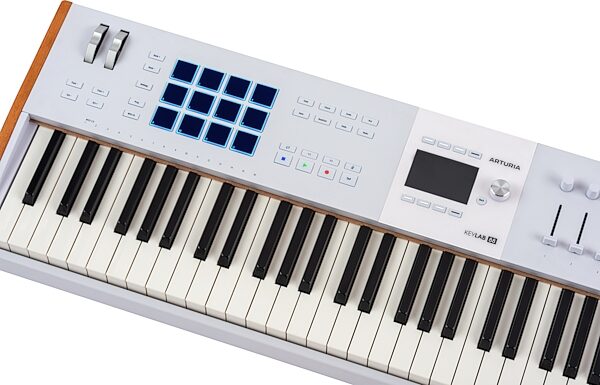Arturia KeyLab 88 MK3 USB MIDI Controller Keyboard, White, Action Position Back