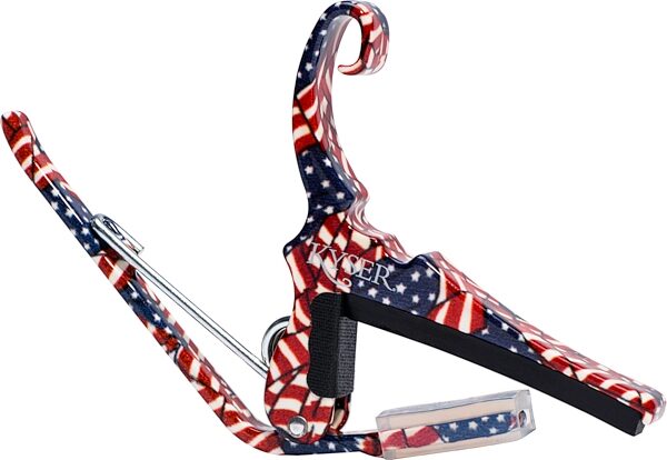 Kyser Quick Change Acoustic Guitar Capo, Freedom, Action Position Back