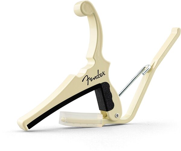 Kyser x Fender Guitar Capo, Olympic White, Action Position Back