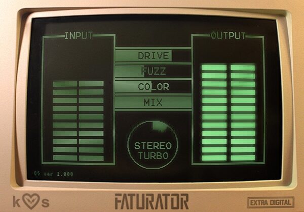 Kilohearts Faturator Audio Plug-in Software, Digital Download, Action Position Back