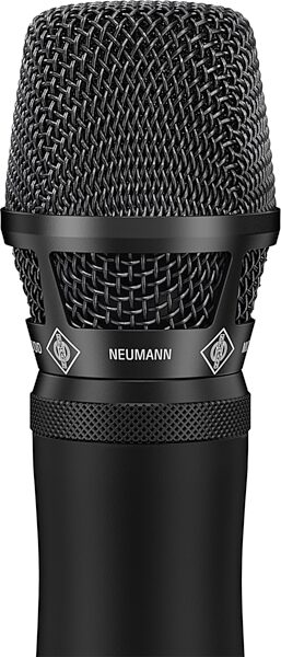 Neumann KK 104 U Cardioid Condenser Microphone Capsule for Shure Wireless Handheld Transmitters, Black, Action Position Back