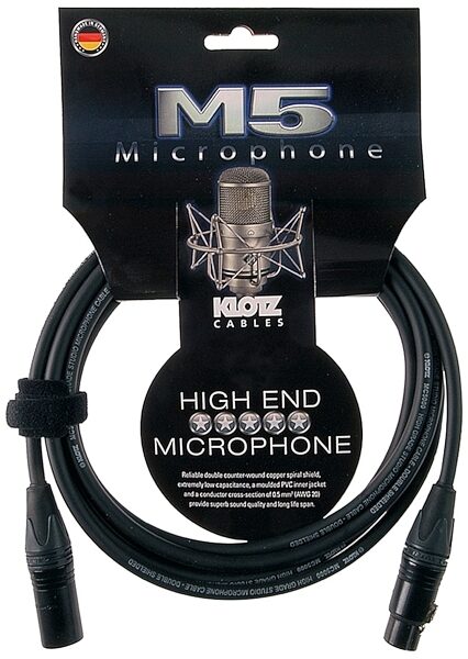 Klotz USM5XX M5 XLR Microphone Cable, Main