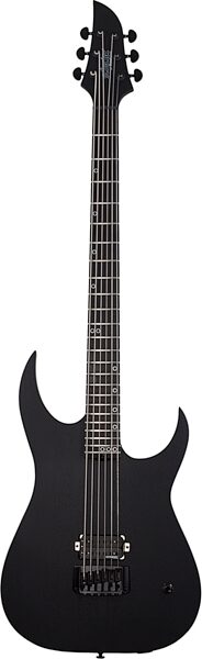 Schecter KM-6 MKIII EX Keith Merrow Signature Baritone Electric Guitar, Satin Black Open Pore, Open Box (Very Good), Action Position Back