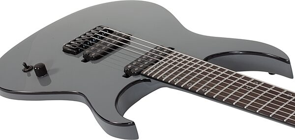 Schecter Keith Merrow KM-7 MKIII Hybrid Electric Guitar, 7-String, Action Position Back