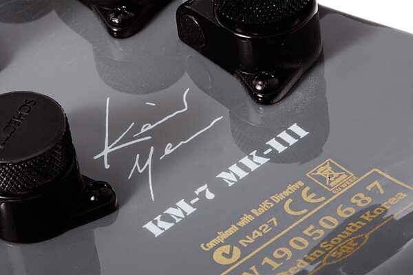 Schecter Keith Merrow KM-7 MKIII Hybrid Electric Guitar, 7-String, Action Position Back