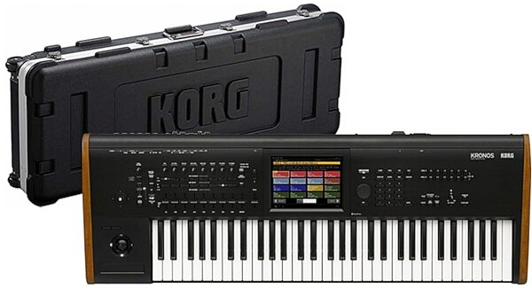 Korg Kronos 6 Music Workstation Keyboard, 61-Key, korg