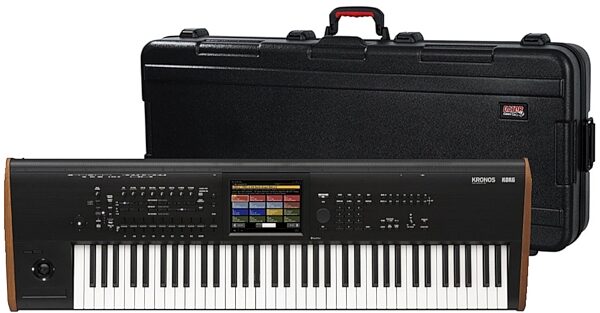 Korg Kronos 7 Music Workstation Keyboard, 73-Key, korg-kronos-case