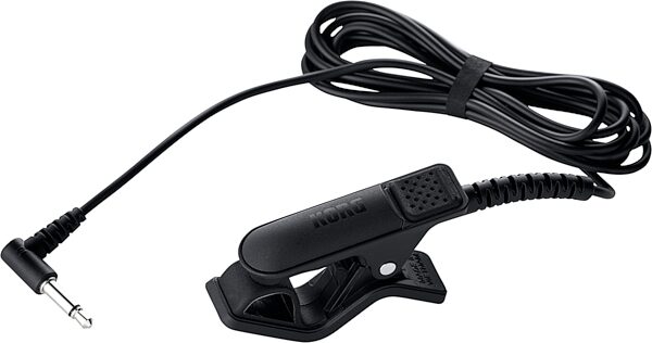 Korg CM-400 Contact Microphone, Black, Action Position Front