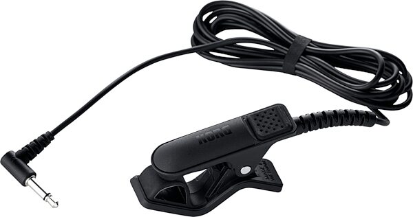 Korg CM-400 Contact Microphone, Black, Action Position Front
